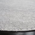 thumbnail image 3 of SAFAVIEH Himalaya Walter Solid Area Rug, Grey, 6' x 6' Round, 3 of 11