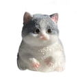 thumbnail image 2 of Juguete antiestrés con forma de gato | Pelota antiestrés DIY para adultos y niños | Juguete suave y kawaii con forma de gato | Juguete para apretar de 20 cm para el hogar, la oficina y los viajes, 2 of 7