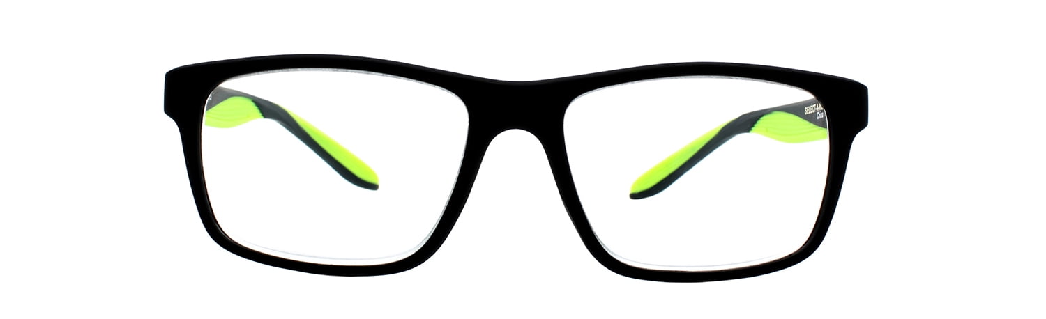 Select-A-Vision mens Sportex Ar4163 Sport Green Reading Glasses, Sport Green, 29 mm US