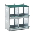 thumbnail image 5 of Leumius Nesting Boxes for Chickens,4-Hole Chicken Nesting Boxes Wall Mount,Large Vented Holes Chicken Coop Box for Outdoor Chicken Coop Farm Yard,Green, 5 of 7