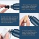 thumbnail image 5 of Molinillo de uñas para perros mejorado: recortador de uñas para mascotas eléctrico recargable profesional de 2 velocidades, cuidado y alisado de patas sin dolor para perros pequeños, medianos y grand, 5 of 5