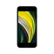 Simple Mobile Apple iPhone SE (2020-2nd Gen), 64GB, Black- Prepaid Smartphone [Locked to Simple Mobile]