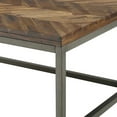 thumbnail image 3 of Steve Silver Co Lorenza Wood Top Coffee Table in Distressed Brown, 3 of 6