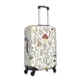 thumbnail image 3 of Disketp Colorful Mushrooms And Plants Elastic Travel Luggage Cover Travel Suitcase Protective Cover For Trunk Case Apply To 18''-32'' Suitcase Cover (Luggage not included)-Small, 3 of 9