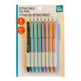 thumbnail image 1 of Pen+Gear Retractable Gel Pens, .07mm, Medium Point, Assorted Ink, 8 Count, 1 of 2