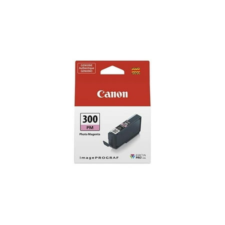 UPC: 0013803326444 | Canon LUCIA PRO PFI300 Original Ink Cartridge Single Pack Photo Magenta 4198C002