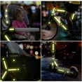 thumbnail image 6 of Reflective Stickers Bicycle Reflective Tape Bike Reflective Decals Reflector Decals For Motorcycle,Helmets,Strollers,Wheelchairs 42 Pcs-Yellow, 6 of 6