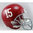 thumbnail image 1 of Alabama Crimson Tide Riddell Deluxe Replica Helmet - #15, 1 of 1