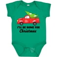 thumbnail image 3 of Inktastic I'll Be Home for Christmas Truck with Tree Boys or Girls Baby Bodysuit, 3 of 5