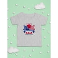 thumbnail image 3 of Independence Day U.S.A T-Shirt Infant -Image by Shutterstock,  24 Months, 3 of 4
