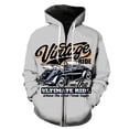 thumbnail image 1 of Sudadera con capucha y cremallera para hombre, diseño de coche clásico de dibujos animados, estilo Harajuku, talla grande, para adolescentes, chaquetas con capucha, gran oferta unisex 2024, 1 of 6