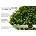 thumbnail image 4 of 3rd Street Inn Artificial Plant Greenery Panel - Golden Boxwood - 4 Pack, 4 of 6