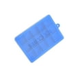 thumbnail image 1 of Moldes para bandejas de cubitos de hielo Cateissary con tapa cubos cuadrados reutilizables silicona Cocina y Comedor Azul oscuro, 1 of 6