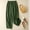 Green, variant on GaThRRgYP Womens Clothing Under $10.00 Jeans,Women's Fashionable and Comfortable Solid Color Casual Large Cropped Pants