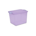 thumbnail image 1 of Sterilite 25.6 L Latch Box Lilac Tint, 1 of 2