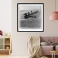 thumbnail image 3 of Historic Framed Print, Modern American harvesting the great western wheat fields - combined harvester, cutting, threshing and sacking, Walla Walla, Washington, 17-7/8" x 21-7/8", 3 of 9
