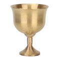 thumbnail image 2 of Copa De Latón, Copa De Vino Retro Para Banquete Familiar, 2 of 8