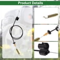 thumbnail image 4 of Unique Bargains Lawn Mower Brake Cable Replacement for Husqvarna LC56 Walk Behind Lawn Mower 56 inch Parking Brake Control Cable Replace 579484202 1 pcs, 4 of 6