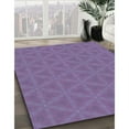 thumbnail image 3 of Ahgly Company Machine Washable Indoor Rectangle Transitional Purple Area Rugs, 2' x 3', 3 of 7