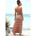 thumbnail image 3 of LASCANA Women's Printed Halterneck Maxi Dress Screen Print, 3 of 5