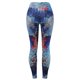 thumbnail image 4 of Gibobby Pantalones deportivos Yoga Mujer Gimnasio Deportes Pantalones Atlético Impreso Fitness Entrenamiento Leggings Correr Yoga Pantalones(Azul， L), 4 of 5