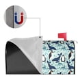 thumbnail image 2 of Yiaed Penguins Whales Print Mailbox Covers, Magnetic Mailbox Cover, Mail Box Covers for Garden Outdoor Decor Box Covers-21x18 in, 2 of 8