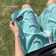 thumbnail image 3 of Dopamina, pantalones cortos americanos de secado rápido de cinco puntos, pantalones cortos de seda de hielo finos de verano para hombres, deportes y ocio, ropa exterior holgada y versátil, 3 of 5