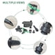 thumbnail image 4 of Naiovety Repelente de animales con rociador de chorro ecológico, activado por movimiento con energía Solar, repelente automático de control Jardín y Patio, 4 of 6