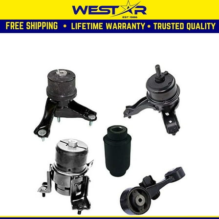 Fits 2009-2016 Toyota Venza 2.7L Engine Motor & Transmission Mount Set 5pc : A62009, A4295, A4284, A62090, A4288