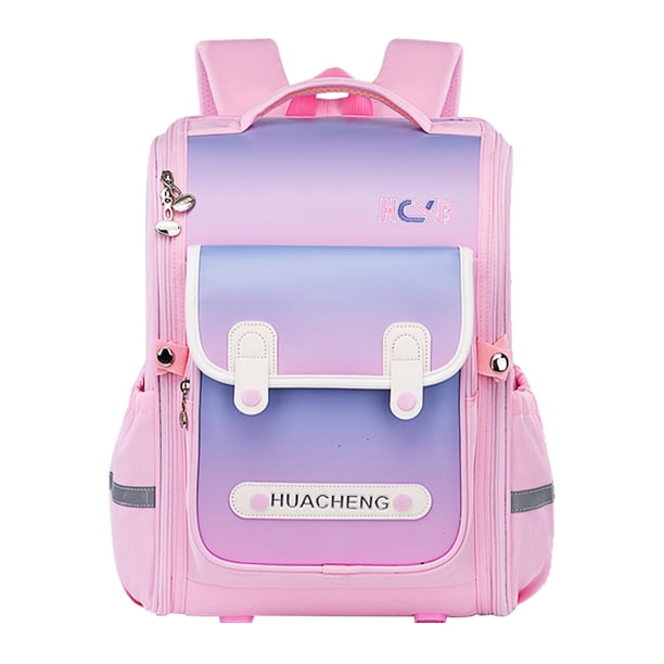 Mochila escolar para niños de 1 a 6 grados, mochila escolar para escuela primaria (rosa púrpura) Tmvgtek Para Estrenar