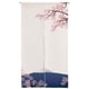 thumbnail image 1 of Cortina de puerta Ofat Home, diseño japonés de cerezo noren en flor, 1 of 7