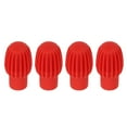 thumbnail image 4 of Drum Mute Tip, Practice Percussion Accessories Silicone Drumstick Tips Protection  For Wooden Instruments Black,Orange,Gray,Red, 4 of 8