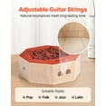 thumbnail image 3 of VEVOR Unique Cajon Box Drum Wood Percussion Instrument Guitar Strings Adjustable Strap, 3 of 9