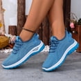 thumbnail image 4 of Women's Walking Shoes - Lightweight Breathable Mesh Sneakers, Non-Slip Tennis Shoes for Gym, Travel, Office & Nurse Work, 40, 4 of 5