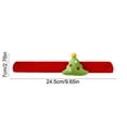thumbnail image 4 of Cheapark Christmas Small Gift Slap Bracelets - Cartoon Themed Plush Bracelets For Festive Holiday Wear, Cute Christmas Gift, 4 of 6