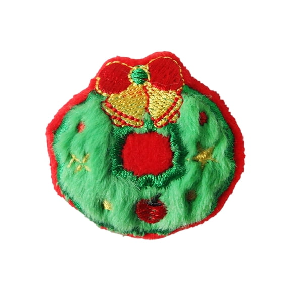 Christmas Cat Toy Soft Plush, Interactive Chew Toys for Indoor Kittens, Holiday Cat Gifts for Cat Lovers