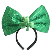 St. Patrick's Day Headband with Large Bow
