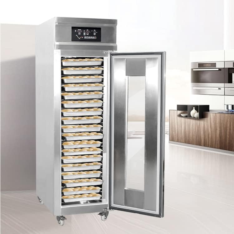 Kolice Commercial Automatic Bakery Dough Proofer, Bread/Dough Baking Proofer Machine-Integrated Cooling, Thawing,Keep Fresh and Fermentation.18 Tray,650L,Temperature : 0C to 45C