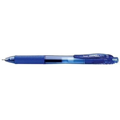 Pen-Retractable, Energel X Gel Roller, 0.5Mm Blue,12/pk