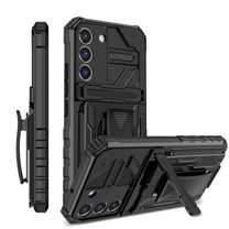 for Samsung Galaxy A53 5G Case - Heavy Duty Phone Holster with Belt Clip | with Kickstand | Shockproof, Dual Layer Protective | Drop Protection Hybrid Case for Samsung Galaxy A53 5G, Black