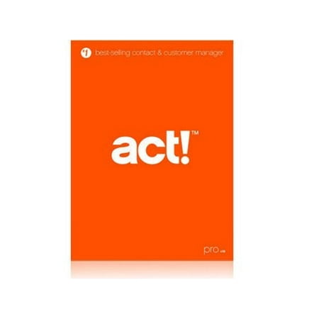 ACT  IS THE #1 BEST-SELLING CONTACT & CUSTOMER MANAGER, TRUSTED BY INDIVIDUALS, - (Best Email Contact Manager)