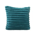 thumbnail image 1 of CSChome Cushion Cover Stripe Cushion Cover: Decorative Faux Rabbit Fur Plush Throw Pillow Cover, 1 of 6