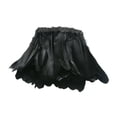 thumbnail image 4 of Flecos de plumas con flecos para disfraz, bricolaje, uso amplio, decoración de fiesta Negro, 4 of 7