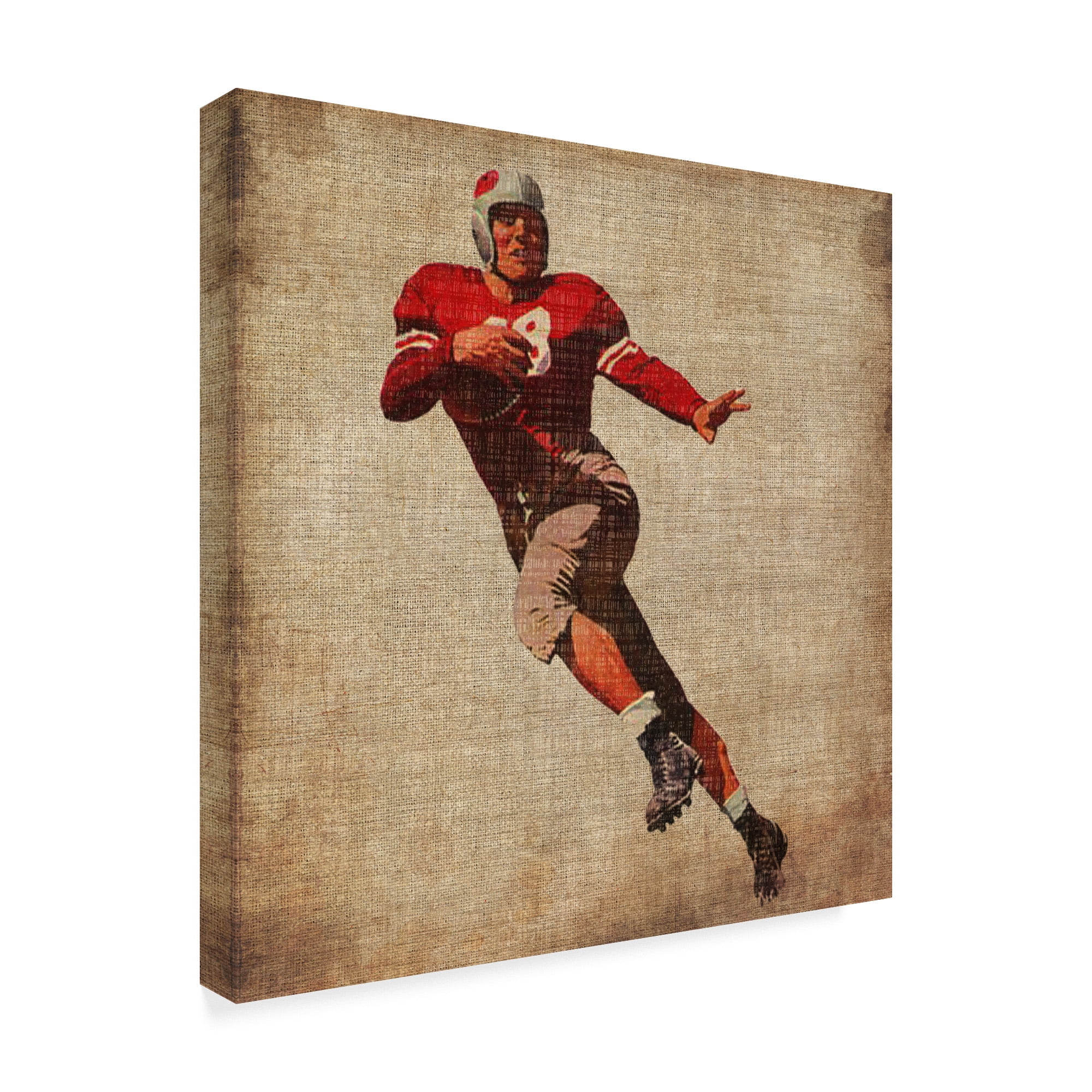 Trademark Fine Art 'Vintage Sports IV' Canvas Art by John Butler