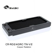 Bykski CR-RD240RC-TN-V2 RC series of high-performance thin-row heat exchangers made of copper with water cooling for heat dissipation