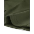 thumbnail image 6 of Unique Bargains Women's Long Sleeve Scoop Neck Peplum Top XL Green, 6 of 7