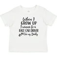 thumbnail image 3 of Inktastic Future Race Car Driver Like Daddy Boys Baby T-Shirt, 3 of 5