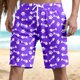 thumbnail image 4 of WILLBEST Pantalones Cortos Deportivos para Hombre, Bañadores Casuales de Playa con Estampado de Mascota, Corte Recto, Cómodos para Caminar Al Aire Libre y Verano, 4 of 8