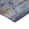 thumbnail image 3 of Addison Rugs Chantille Indoor/Outdoor Transitional Abstract Blue Machine Washable Round Rug, 8' x 8', 3 of 8