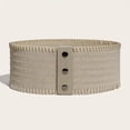 thumbnail image 2 of LIUYUNNN Mens Belts 48 Wide Elastic Waist Belt For Control Corset Belt Lace Trim Fashion Stretch Waist Cincher For Dresses And, One Size, 2 of 3